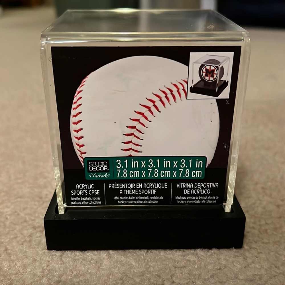 New Acrylic Sports Case